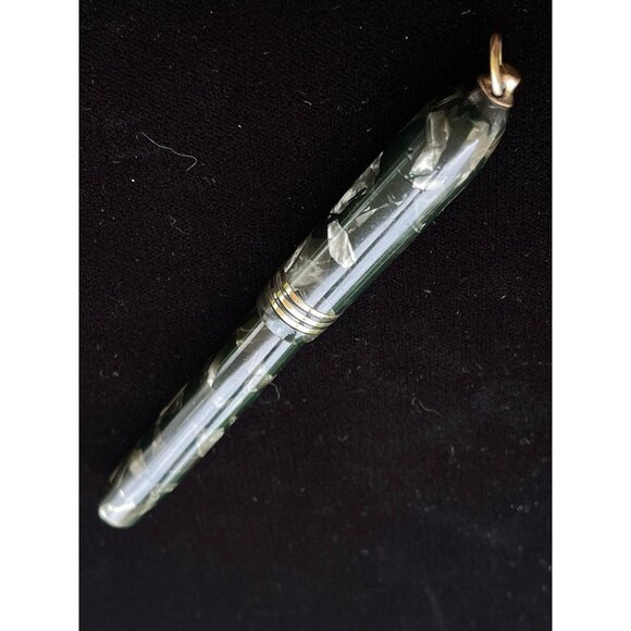 Antique Whitney Fountain Pen Cleveland Other - Antique Whitney Fountain Pen Cleveland Ohio Black Gray Ribbon Pen Whitney Safety